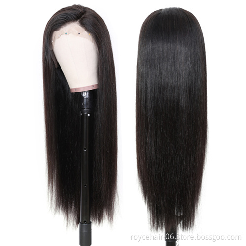 Cuticle Aligned Hair Brazilian Hair Lace Front Human Hair Wig